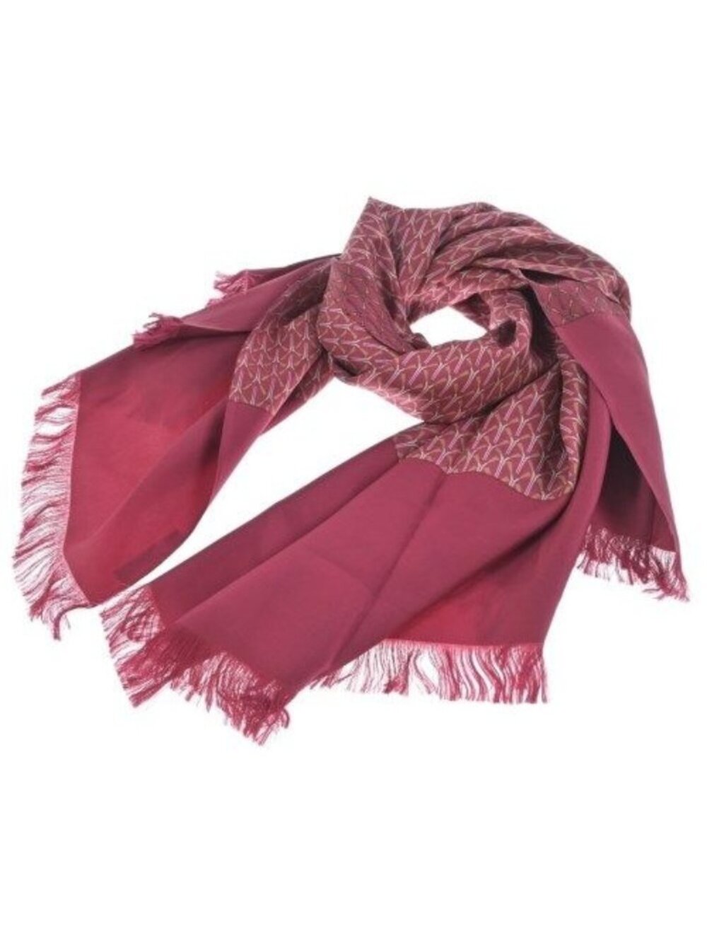 Hermes Shawl Scarf Red